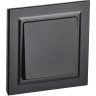Выключатель 1-кл. IEK BRITE ВСР10-1-0-БрЧ 10А в сборе черный BR-V10-0-10-K02-F